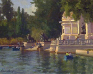 Retiro Pavilion lake boats