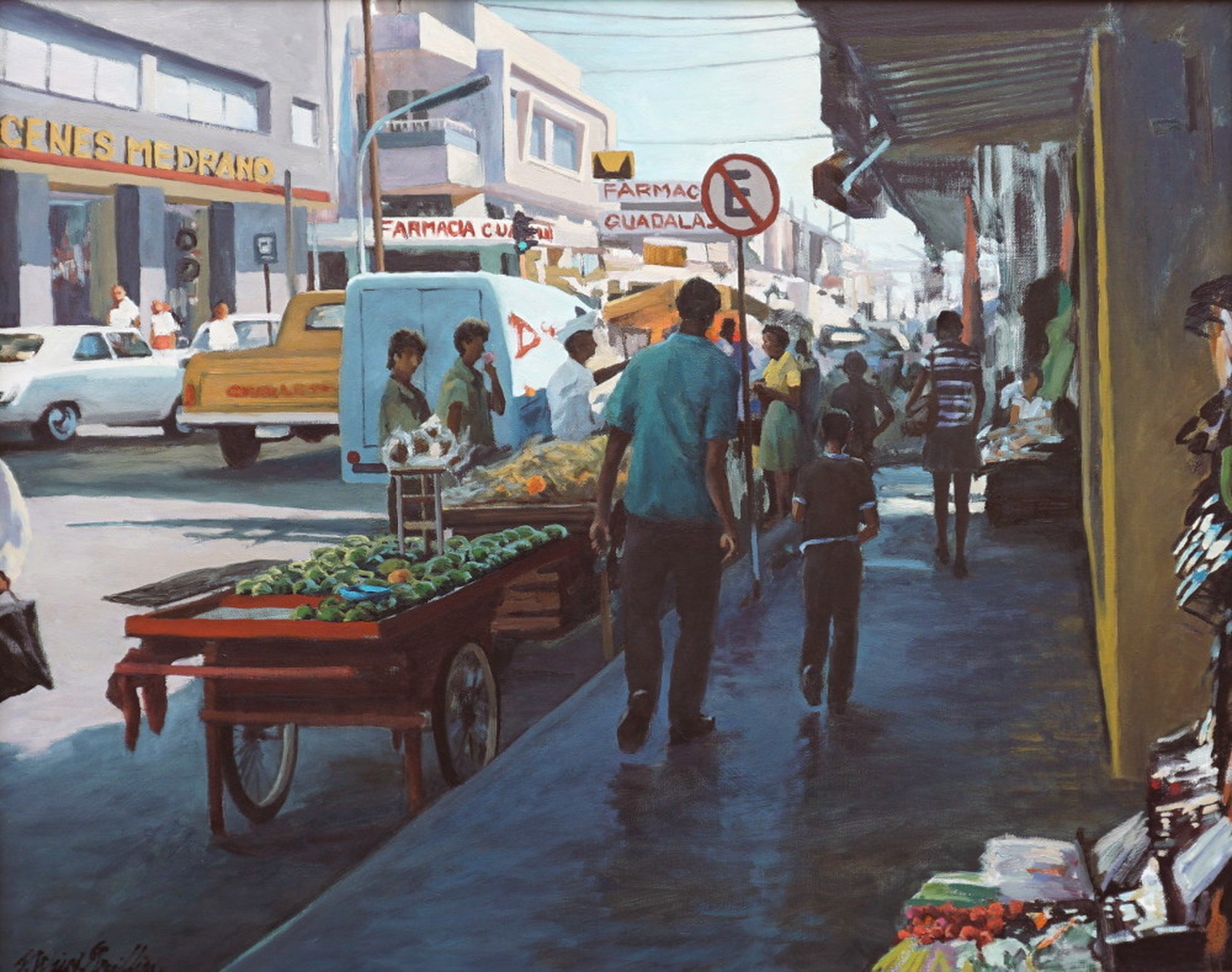 Street Scene in Guadalajara, Mexico