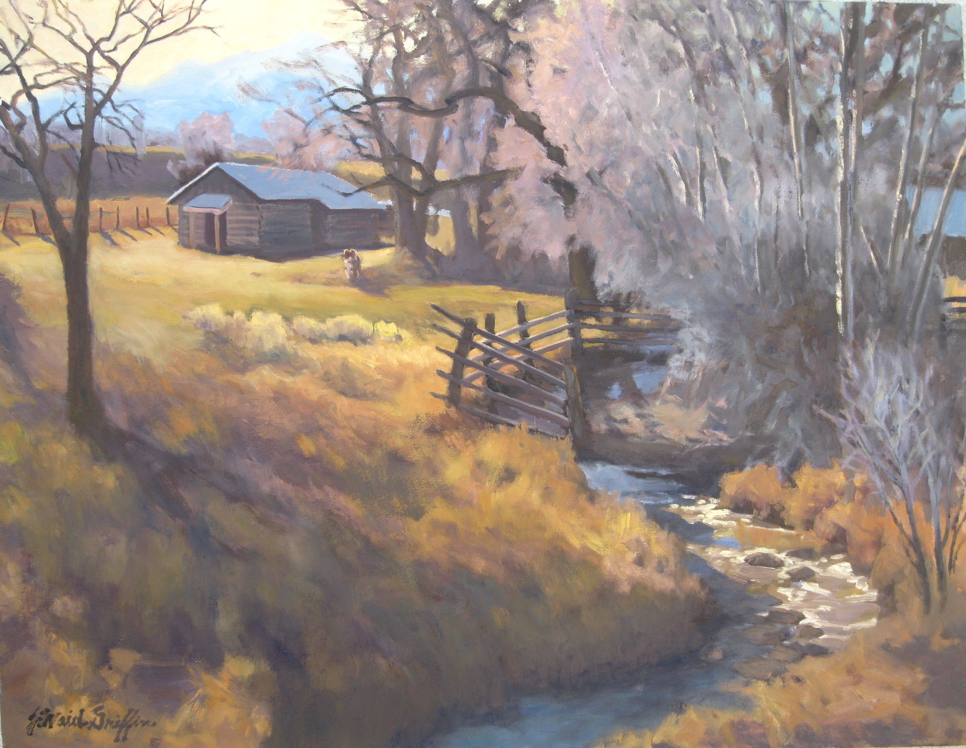 Intimations of times past under distant Colorado peaks